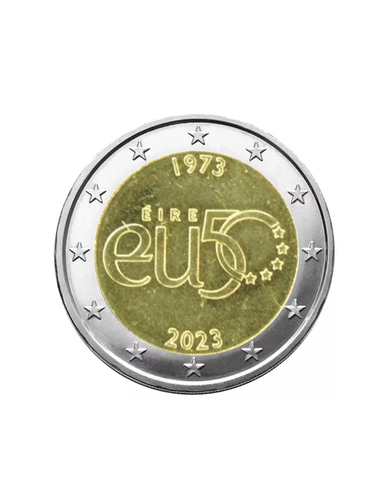 2 EURO COMMEMORATIVE 2023 : IRLANDE (50 Ans de l´adhésion à l´UE)