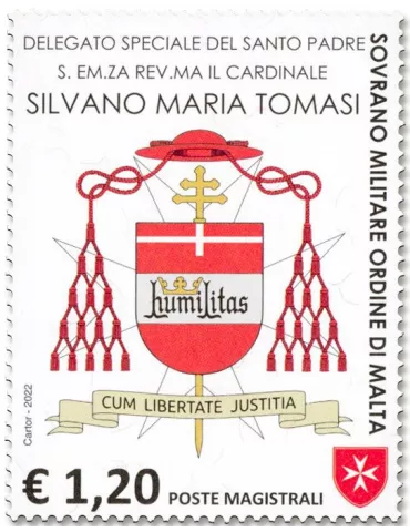 n° 1662 - Timbre ORDRE de MALTE Poste