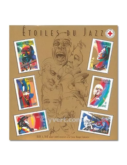 n° 3500a/3505a (BF 50) - Timbre France Poste