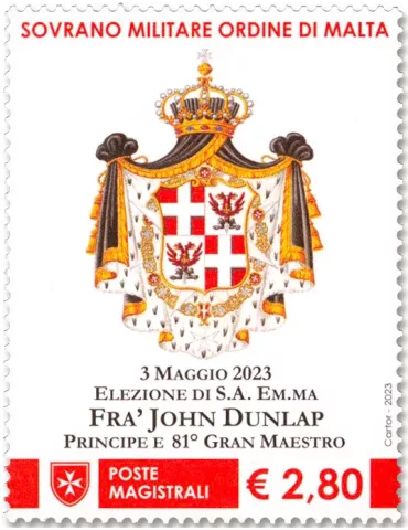 n° 1687 - Timbre ORDRE de MALTE Poste