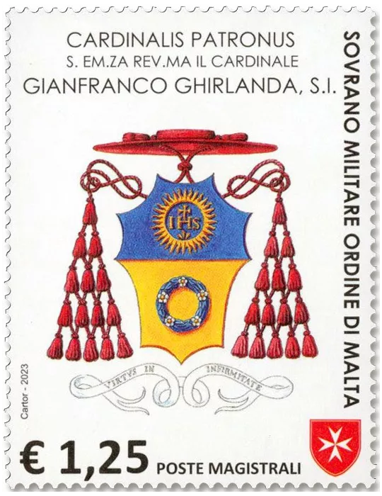 n° 1701 - Timbre ORDRE de MALTE Poste