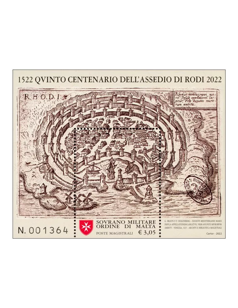 n° F1664 - Timbre ORDRE de MALTE Poste