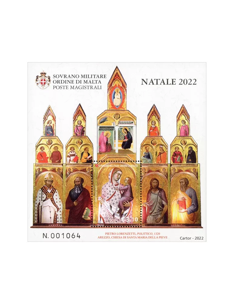 n° F1672 - Timbre ORDRE de MALTE Poste