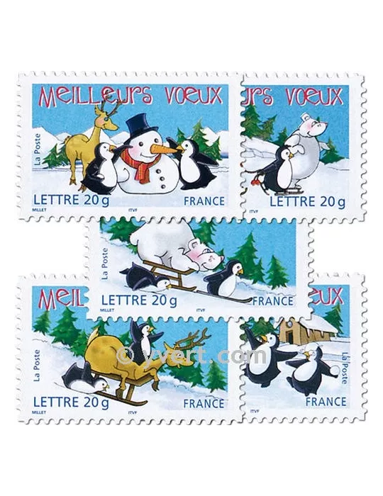 n° 3853/3857 - Timbre France Poste