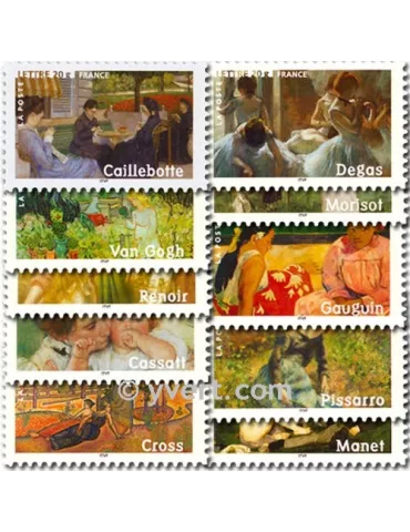 n° 3866/3875 - Timbre France Poste (BC3866)