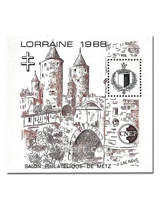 n° 9 - Timbre France CNEP