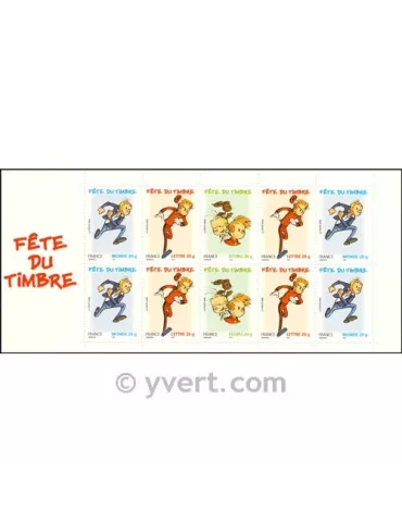 n° BC3877a - Timbre France Carnets Journée du Timbre