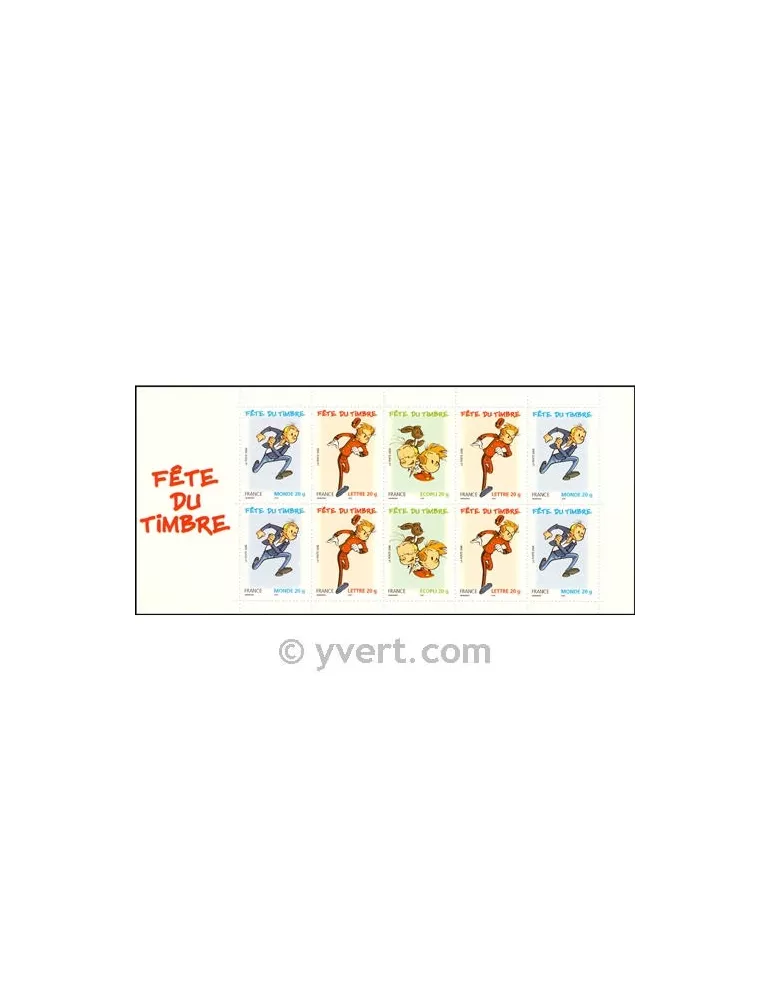 n° BC3877a - Timbre France Carnets Journée du Timbre