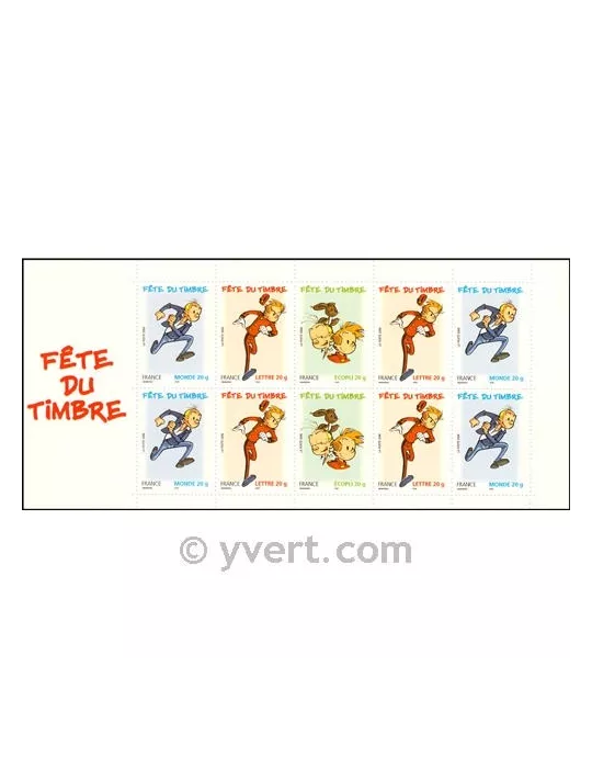 n° BC3877a - Timbre France Carnets Journée du Timbre
