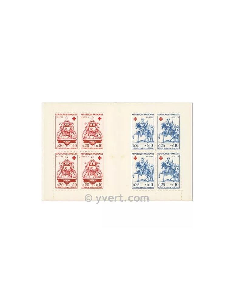 n° 2009 - Timbre France Carnets Croix Rouge (1960)