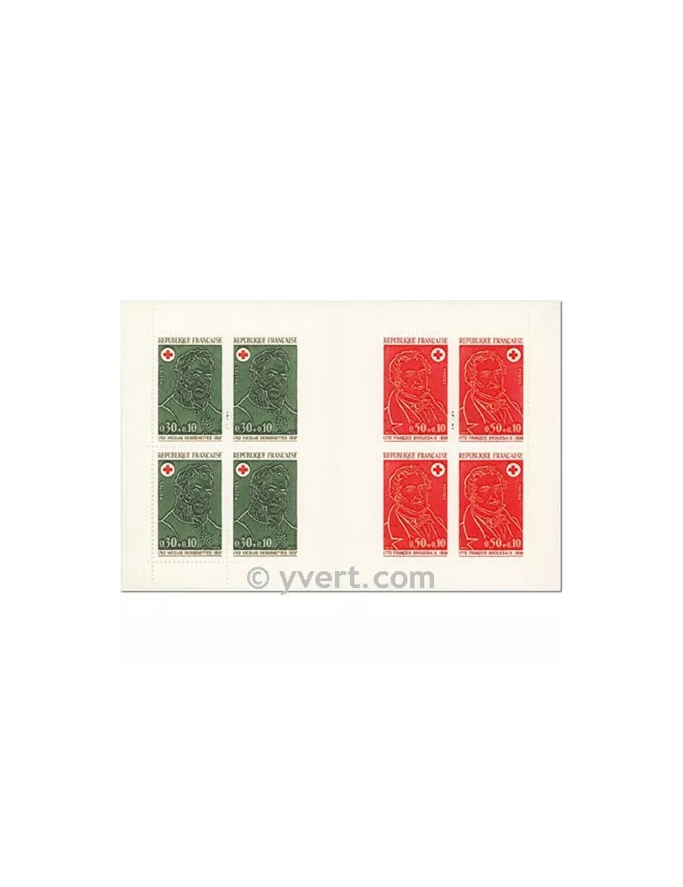 n° 2021 - Timbre France Carnets Croix Rouge (1972)