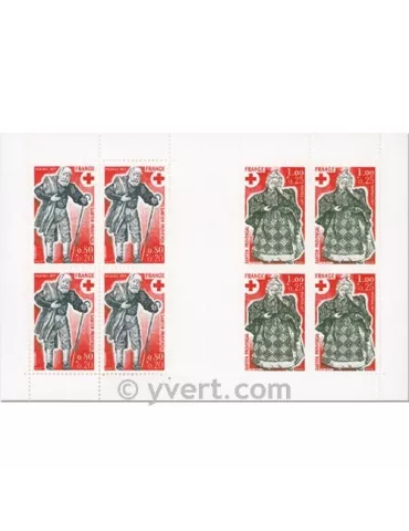 n° 2026 - Timbre France Carnets Croix Rouge (1977)