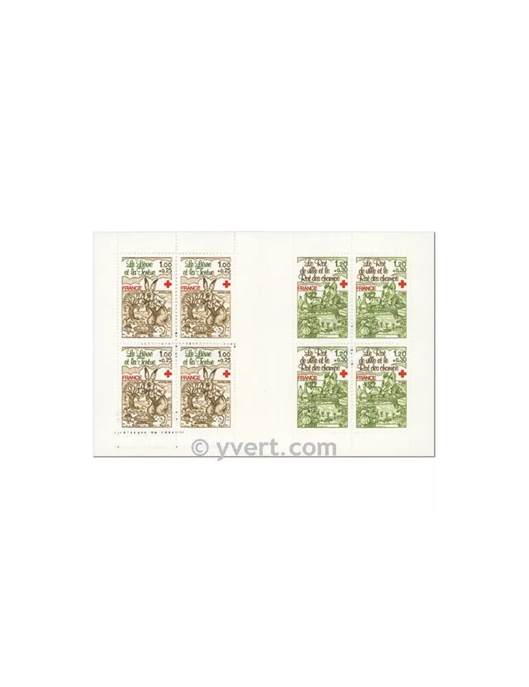n° 2027 - Timbre France Carnets Croix Rouge (1978)