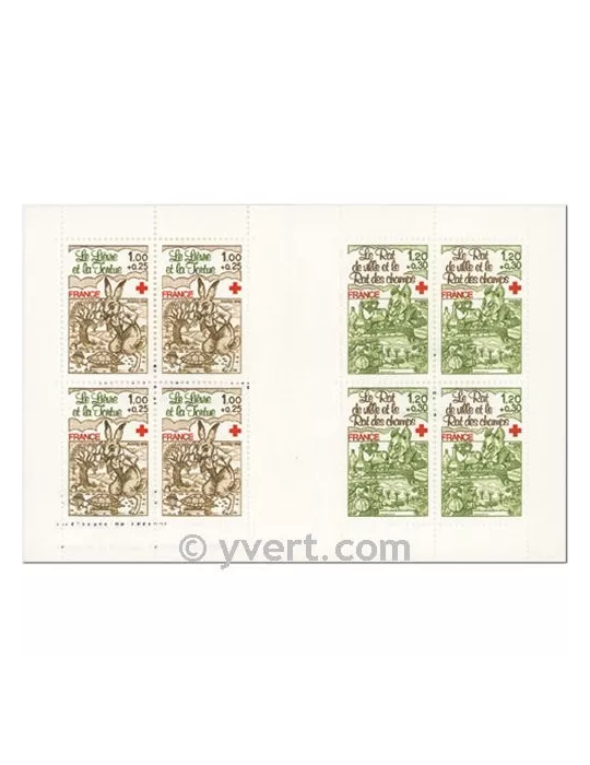 n° 2027 - Timbre France Carnets Croix Rouge (1978)