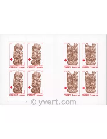 n° 2029 - Timbre France Carnets Croix Rouge (1980)
