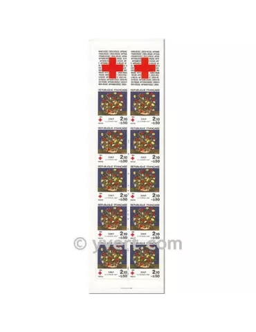 n° 2033 - Timbre France Carnets Croix Rouge (1984)