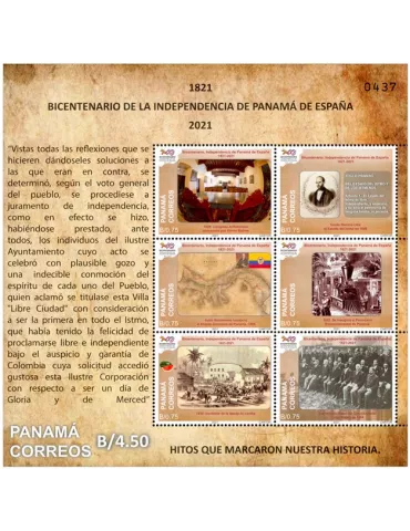 n° 59 - Timbre PANAMA Blocs et feuillets