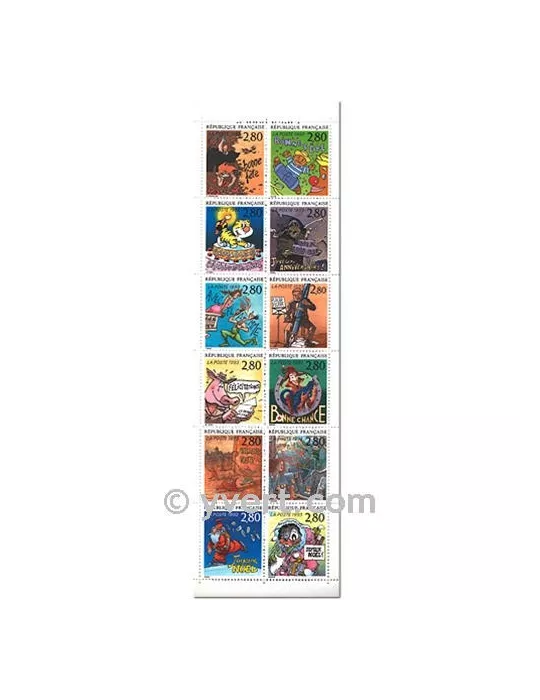 n° BC2848 - Timbre France Carnets Divers