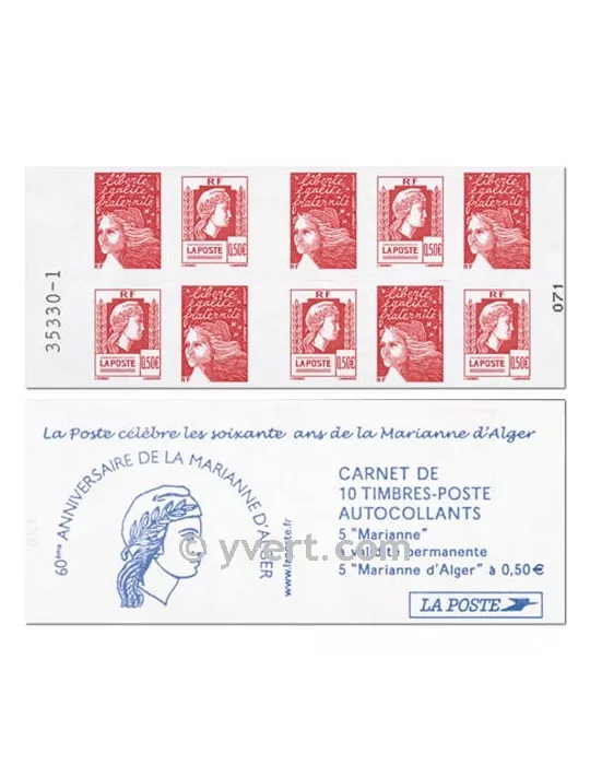 n° 1512 - Timbre France Carnets Divers