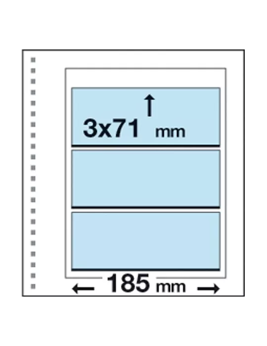Recharges CK15 : 3 bandes (71x185mm) - MARINI®
