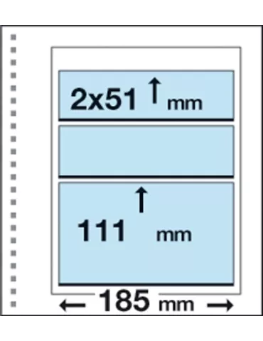 Recharges CK16 : 1 poche (111x185mm) et 2 bandes (51x185mm) - MARINI®
