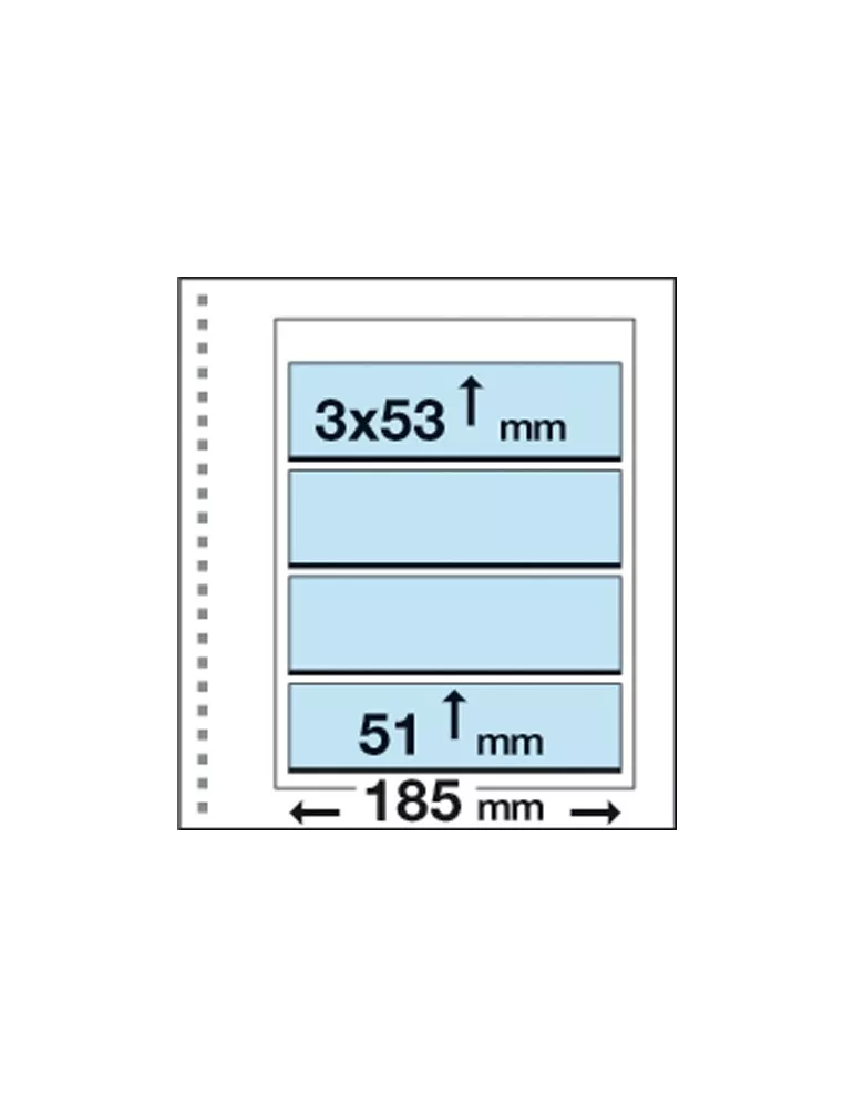 Recharges CK20 : 4 bandes (3x53x185mm et 51x185mm) - MARINI®