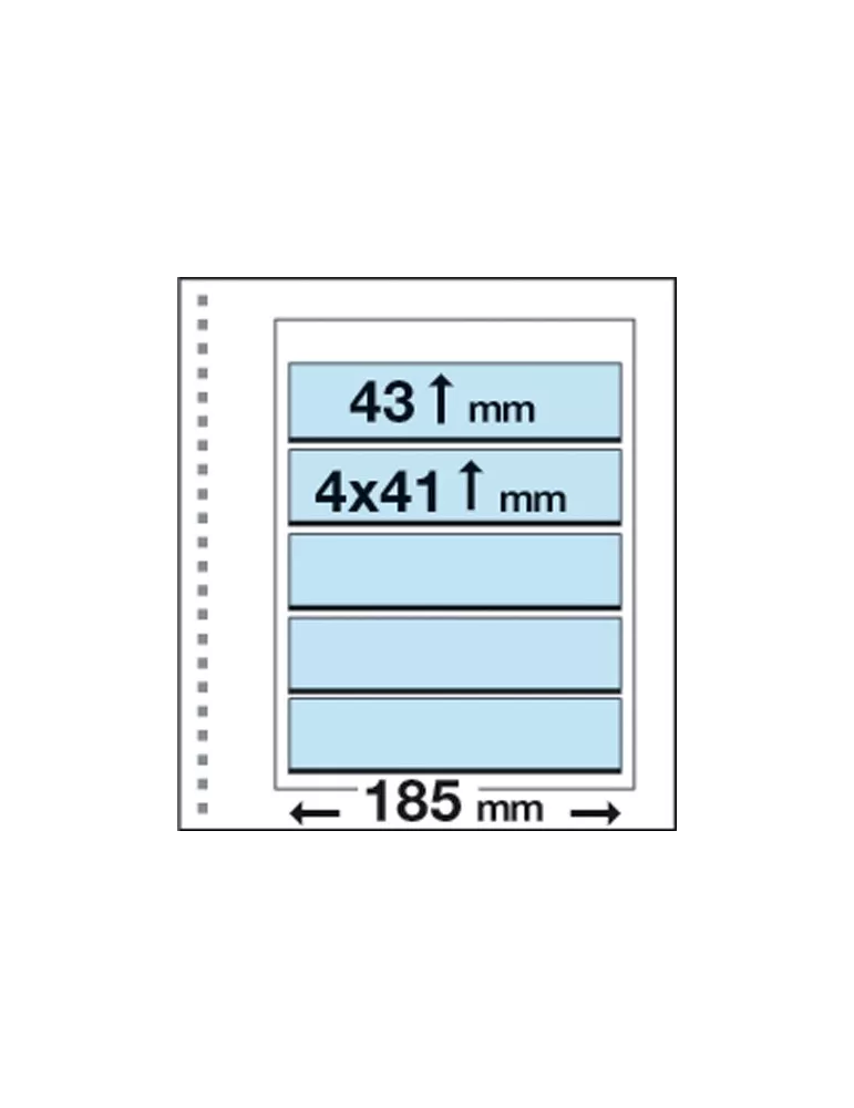 Recharges CK23 : 5 bandes (4x41x185mm et 43x185mm) - MARINI®
