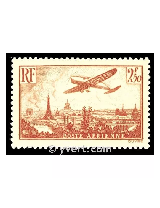 n° 11 - Timbre France Poste aérienne