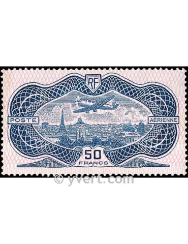 n° 15 - Timbre France Poste aérienne