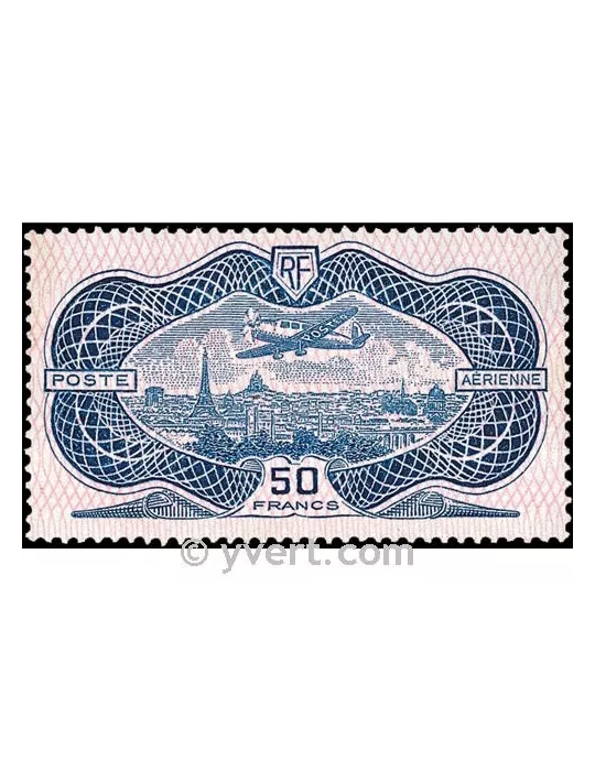 n° 15 - Timbre France Poste aérienne