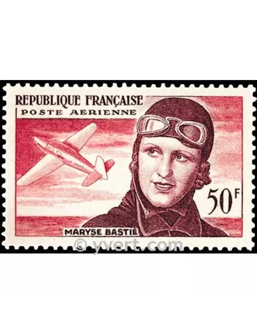 n° 34 - Timbre France Poste aérienne