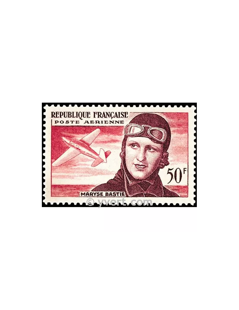 n° 34 - Timbre France Poste aérienne