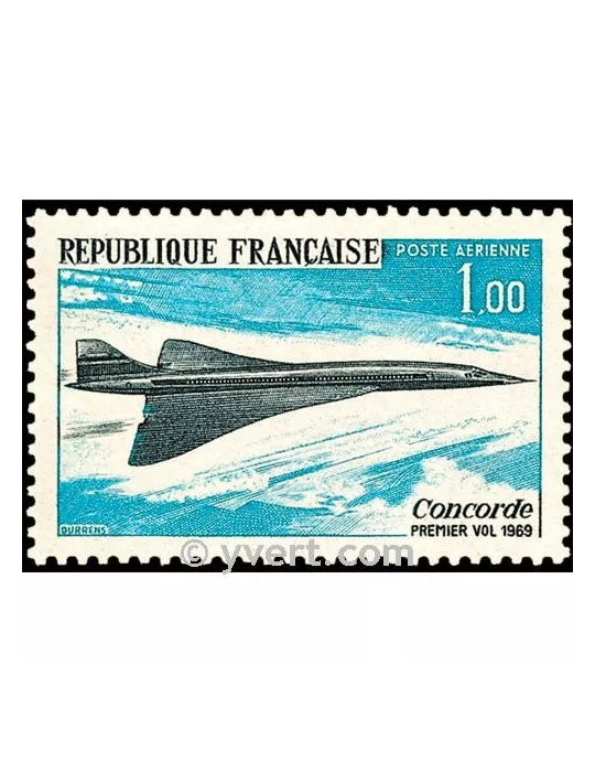 n° 43 - Timbre France Poste aérienne