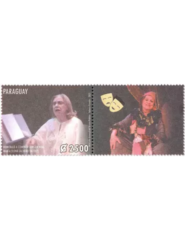 n° 3316 - Timbre PARAGUAY Poste