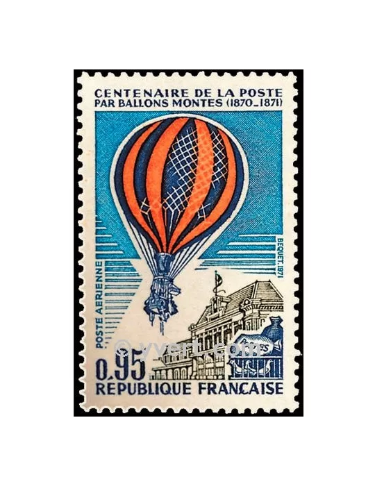 n° 45 - Timbre France Poste aérienne