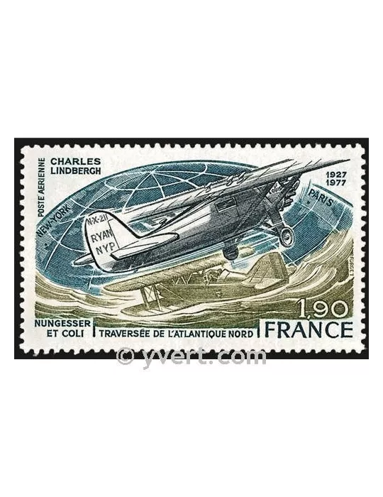 n° 50 - Timbre France Poste aérienne