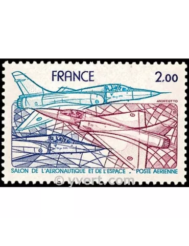 n° 54 - Timbre France Poste aérienne