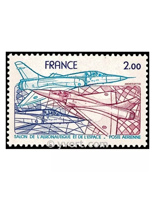 n° 54 - Timbre France Poste aérienne