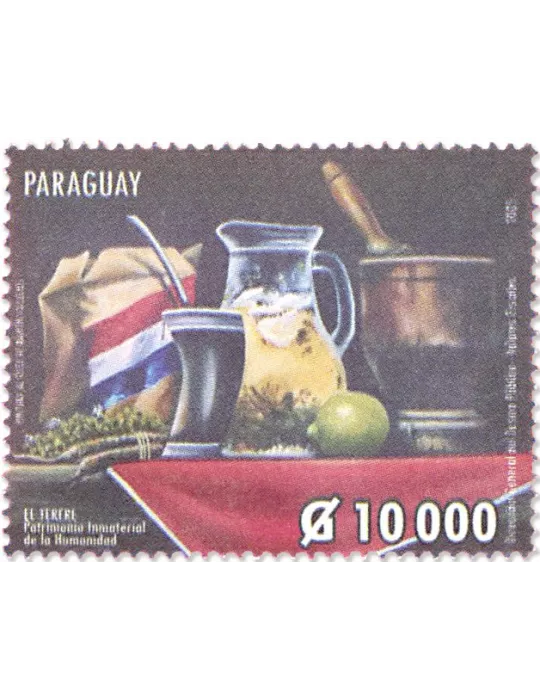 n° 3318 - Timbre PARAGUAY Poste