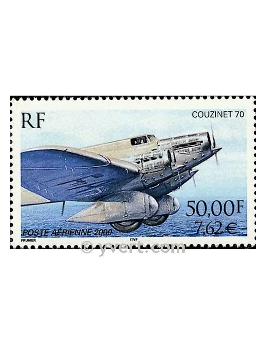 n° 64 - Timbre France Poste aérienne