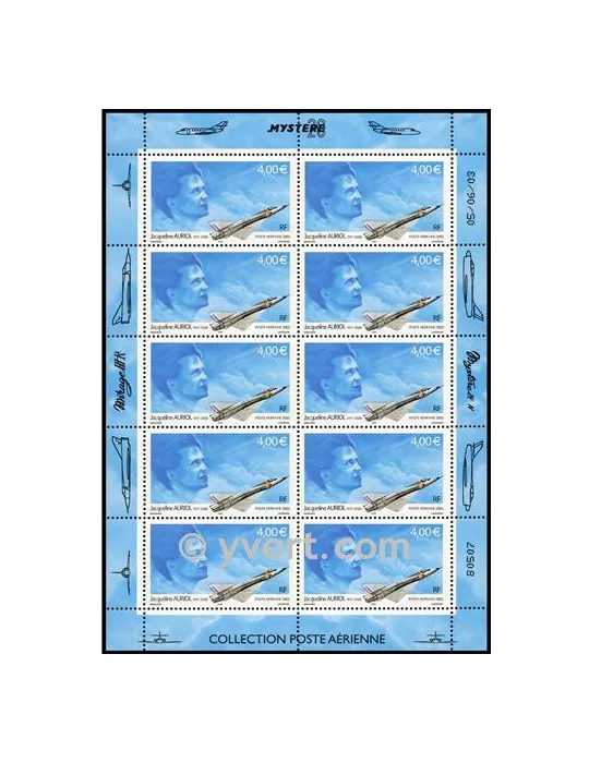n° F66b - Timbre France Poste aérienne