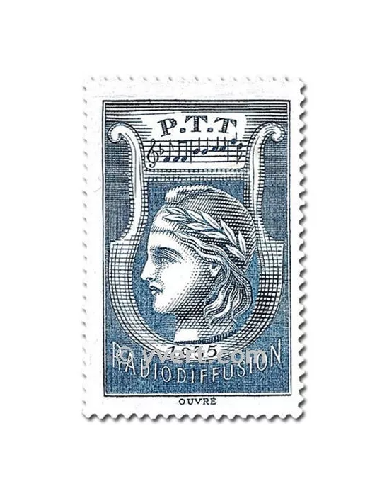 n° 1 - Timbre France Radiodiffusion