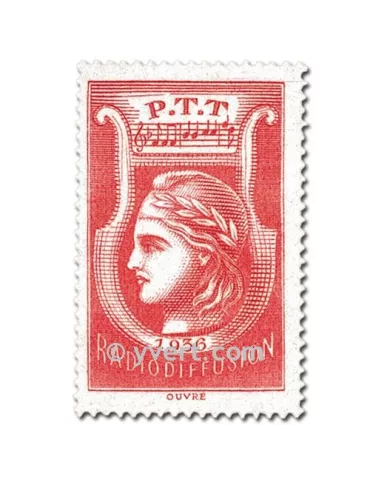 n° 2 - Timbre France Radiodiffusion