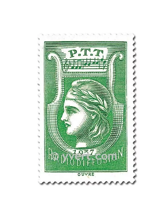 n° 3 - Timbre France Radiodiffusion