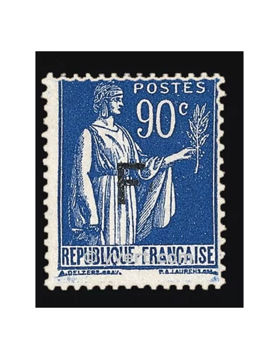 n° 10 - Timbre France Franchise