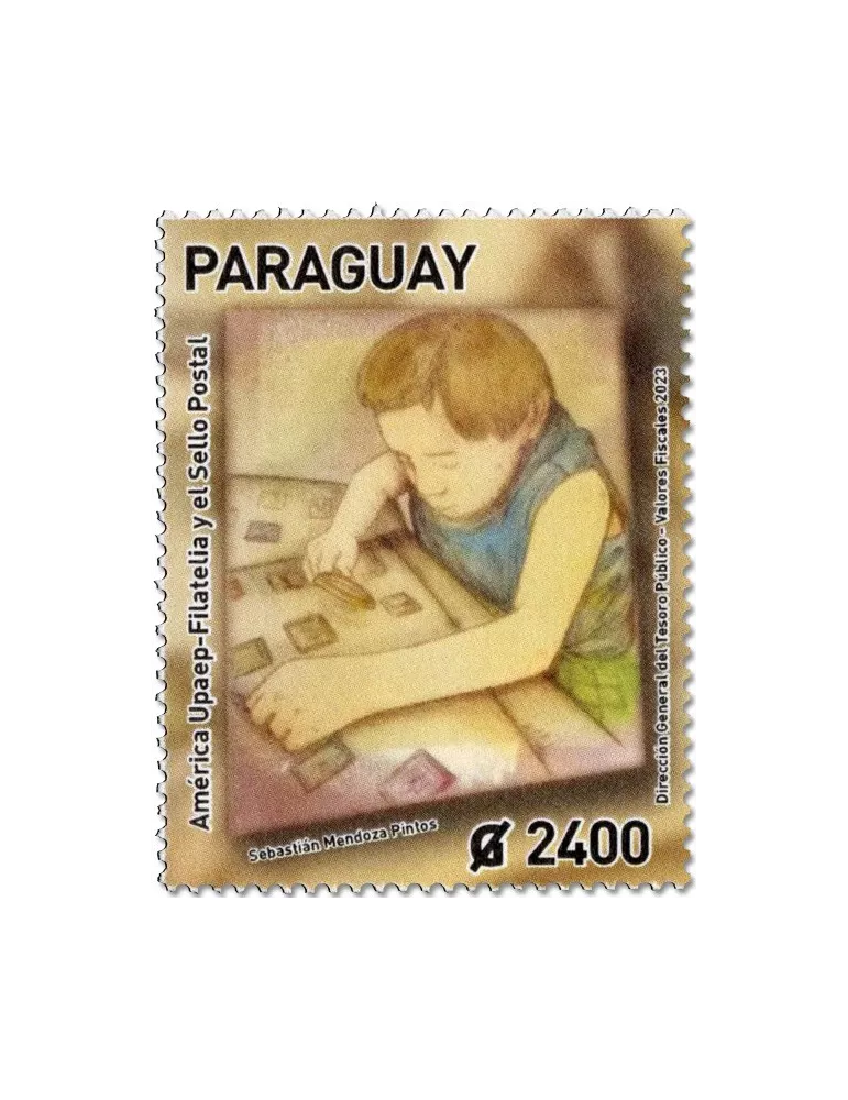 n° 3345 - Timbre PARAGUAY Poste