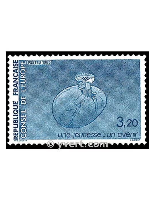 n° 87 - Timbre France De service