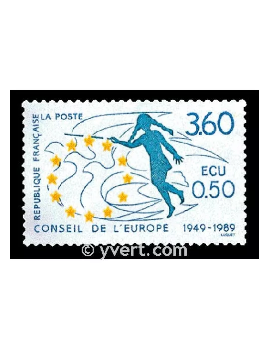 n° 101 - Timbre France De service