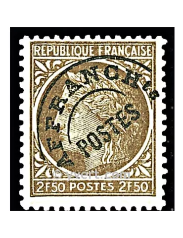 n° 93 - Timbre France Préoblitérés