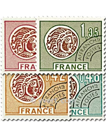 n° 134/137 - Timbre France Préoblitérés